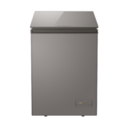 海尔（Haier）冰柜家用冷柜零下40度冷藏柜节能减霜一级能效速冻冰柜冷藏冷冻两用商用 顶配版丨-40度玻璃面板 100L