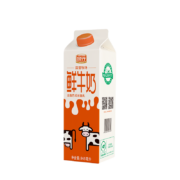 Plus会员:风行牛奶 屋顶包鲜牛奶 946mL 生牛乳 低温鲜奶（需买3件）