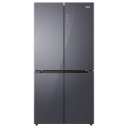 海尔（Haier）冰箱540升十字对开门四门T型门多门全空间保鲜零距离嵌入式一级能效双变频超薄全温区变温智能冰箱 540L星蕴银+全空间保鲜+零距离嵌入+EPP超净