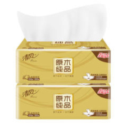 Breeze 清风 原木金装抽纸 M号 3层100抽*2包