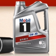 （Mobil）美孚 京东养车 银美孚1号保养单次卡5W-30 SP级 4L  12个月可用