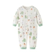 婴幼儿春秋纯棉0-2岁爬爬服连体衣