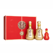 88vip：口子窖 十年型50度50度550ml*2瓶+二十年型100ml*1礼盒兼香型白酒