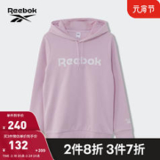 Reebok 锐步 官方女子HOODIE运动休闲经典LOGO宽松美式百搭连帽卫衣 GV5520 A/XL