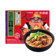 PLUS会员：牛叨叨 李先生 唇辣牛肉面 488.9g/盒 *9件