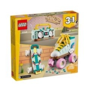 LEGO 乐高 创意三合一系列31148复古轮滑鞋男女生益智拼搭积木玩具