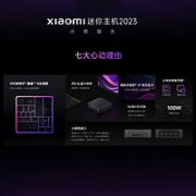 Xiaomi 小米 迷你台式机 电脑主机 高性能商务办公学习机 口袋主机 0.5L电脑(13代酷睿i5