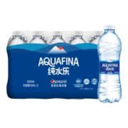 百事可乐 纯水乐 AQUAFINA 饮用纯净水 550ml*15瓶 整箱装