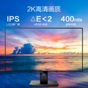 飞利浦 27英寸 2K LGD-IPS HDR400 莱茵 Type-C65W 音响 旋转升降 高清设计 办公显示器 微薄边显示屏276P1FR