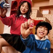 LI-NING 李宁 2024龙年衣服新年加绒红色卫衣