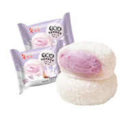 mingliang 鸣亮 芋泥牛奶泡芙雪媚娘 500g（约25个）