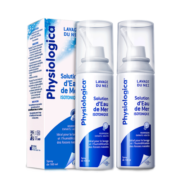 肌肤蕾生理盐水100ML*2洗鼻护理海盐水婴幼儿喷鼻成人洗鼻水舒缓鼻腔