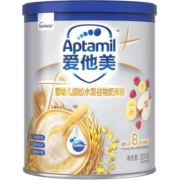 【自营】Aptamil爱他美婴幼儿缤纷水果谷物奶米粉300g 8-36个月