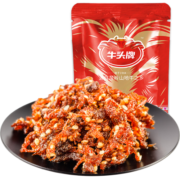 牛头牌牛肉干肉脯休闲零食麻辣味灯影牛肉丝100g独立小包装