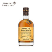 Monkey Shoulder 三只猴子 洋酒调配麦芽苏格兰威士忌500ml 轰趴聚会调配基酒 年货节送礼