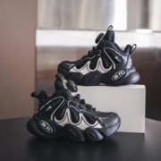 WARRIOR 回力 新品儿童潮流运动鞋防滑减震中大童时尚休闲鞋舒适透气秋
