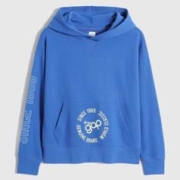 Gap 盖璞 男女童LOGO法式圈织软连帽卫衣850550 秋冬儿童装运动外套
