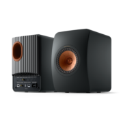 KEF LS50 Wireless II 无线HiFi音响家用客厅2.0立体声有源蓝牙音箱高保真发烧级电视高端书架箱 黑色