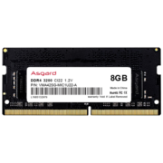 阿斯加特（Asgard）8GB DDR4 3200 笔记本内存条 列-精选颗粒/稳定兼容