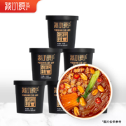 plus会员:谈小爱（TANXIAOAI）黑桶酸辣粉红薯粉丝123g*6桶 整箱装