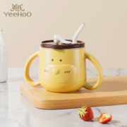 不含BPA！YeeHoO 英氏 儿童吸管杯水壶  250ml
