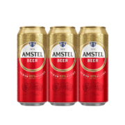 88vip: 喜力红爵 全麦芽啤酒500ml*3罐