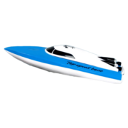 方赫（FANGHE）大型电动遥控船充电高速遥控快艇轮船电动儿童男孩水上玩具礼物 25CM蓝色（单电可玩100分钟） 单电池