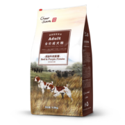 畅享优品粗粮3代牛肉紫薯成犬狗粮1.5kg3斤 粗粮易消化美毛泰迪金毛阿拉斯加柴犬通用成犬粮