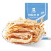 88VIP会员：BESTORE 良品铺子 烤鱿鱼丝 原味 60g