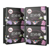 kotex 高洁丝 天然阳光奢爽纯棉240mm8片4包超薄柔软卫生巾