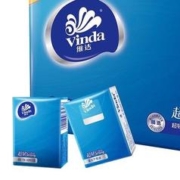 Vinda 维达 手帕纸超韧4层7片无香随身装便携小包纸巾餐巾纸