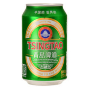 88VIP会员：青岛啤酒 经典330ml*24罐整箱装醇正口感冰爽清亮细腻正品