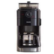 飞利浦（PHILIPS）美式咖啡机全自动家用研磨一体 智能控温 豆粉两用 自动磨豆  自动清洗 小型咖啡壶送礼推荐HD7761