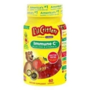 Lil Critters 丽贵 儿童维生素C+锌小熊软糖 60粒*3件