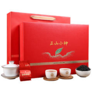 山间饮茗 plus会员：山间饮茗 正山小种茶叶 250g 红色礼盒装