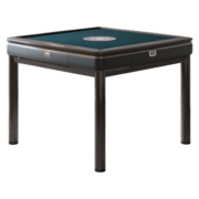 雀友【仿皮纹】麻将机全自动餐桌两用家用一体低音四口麻将桌S100pro 【餐桌款】珠光栗棕+除湿+USB