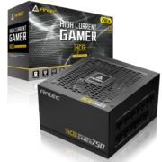 安钛克(Antec)HCG750金牌全模/全日系电容台式机电脑主机机箱电源750W（14cm短机身/智能温控）
