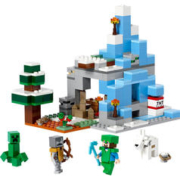 LEGO 乐高 我的世界 21243冰封山峰 节日礼物儿童益智拼装积木玩具