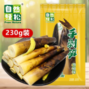 自然轻松 网红手剥笋 开袋即食 泡椒味 230g*1袋