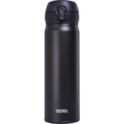 膳魔师（THERMOS） 保温杯女随身杯情侣杯子男进口儿童保温杯超轻学生水杯 502-ALB 优雅黑 500mL
