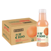 概率券、首购：农夫山泉 水溶C100西柚味 复合果汁饮料445ml*15瓶+凑单2件