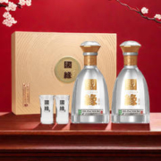 国缘 旗舰店 自营今世缘42度双开对开商务年货送礼白酒礼盒装2瓶装