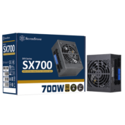 银昕（SilverStone）额定700W SX700-G SFX小电源(全日系电容/ITX电脑电源/金牌全模组/全电压/主动式PFC)