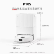 预售：Roborock 石头 扫地机器人 P10S