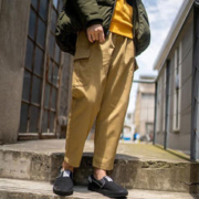 Dickies 帝客 休闲裤 腰部褶裥多袋萝卜裤 休闲裤女DK008126 古铜色