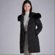 限尺码：BOSIDENG 波司登 女士毛领羽绒服外套