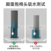 益伟 通用对折式海绵头拖把头