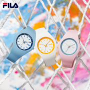 FILA 斐乐 FLL38-671/FLL38-777 运动果冻硅胶带情侣手表