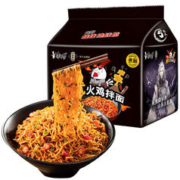 康师傅 方便面 辣鸡肉味拌面 100g*5袋 五连包