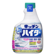 花王 （KAO）日本进口haiter厨房浴室墙面瓷砖強力除霉泡沫喷雾清洁剂喷剂 厨房泡沫漂白剂替换装 400ml